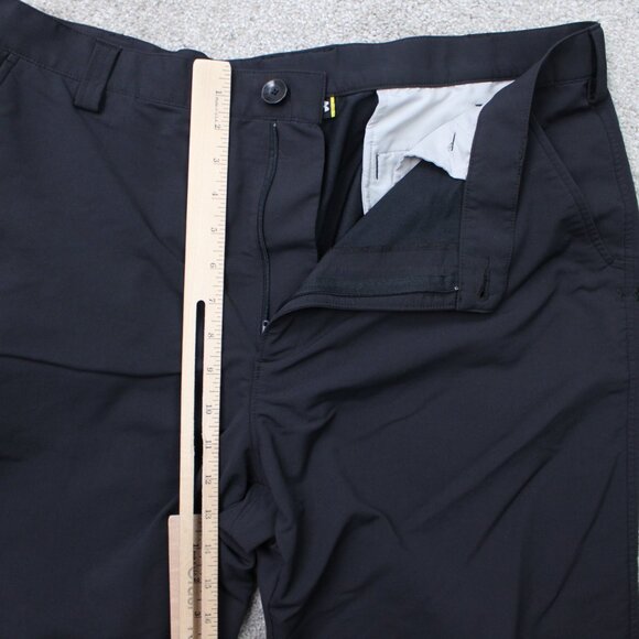 Under Armour Pants Mens 40x32 Black UA Golf Drive Tapered Leg Nylon/Poly Stretch - Picture 8 of 12